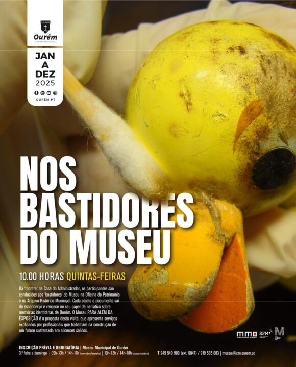 NOS BASTIDORES DO MUSEU